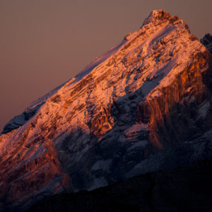 Monte Antelao al tramonto